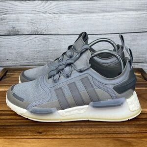 adidas NMD R1 V3 Parley Grey White Sneaker GY9283 Women’s Shoe Size 8